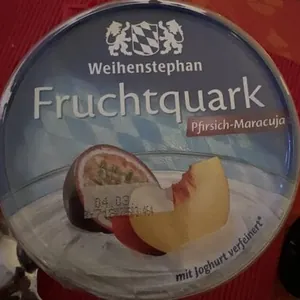 Fruchtquark Pfirsich-Maracuja