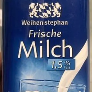 Frische Milch 1,5% Fett