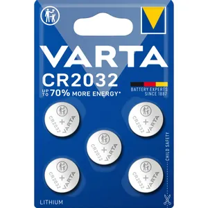 Varta: CR2032 3V Lithium Knappcellsbatteri 5-pack
