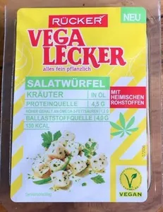Käse Würfel Vega Lecker (vegan)