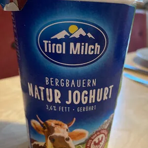 Bergbauern Natur Joghurt