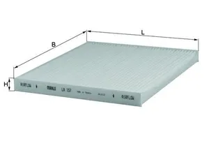 Kupéfilter MAHLE LA 157