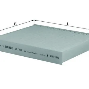 Kupéfilter KNECHT LA 345