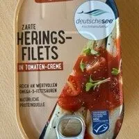 Heringsfilets in Tomaten-Creme