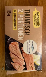 Thunfisch in Zitronensauce