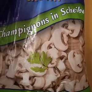 Champignons in Scheiben