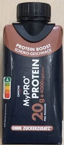 Danone MyPRO+ 20g Protein 4000mg BCAAs Protein Boost Schoko-Geschmack 200ml