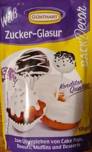 Zucker-Glasur weiß
