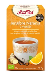 Yogi Tea Yogi ingefära-vanilj-apelsin 2g X 17 påsar