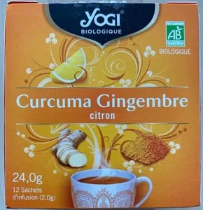 Infusion ayurvédique au curcuma, aux épices et aux fruits