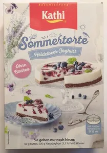 Sommertorte Heidelbeer-Joghurt
