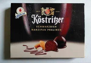 Köstritzer Schwarzbier Marzipan Pralinen