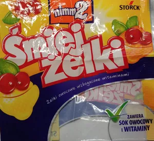 Żelki owocowe wzbogacone witaminami