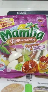 Mamba фрукты 🍉 и йогурт 🍦