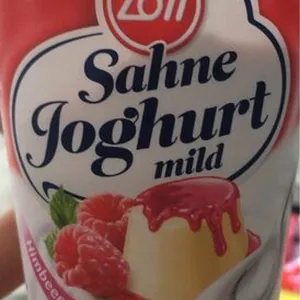 Sahne Joghurt mild (Himbeer Panna Cotta)