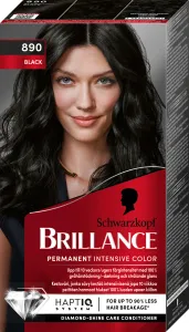Schwarzkopf Brillance Hårfärg 890 Black