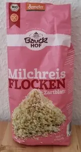 Milchreisflocken glutenfrei Demeter