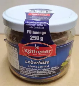Leberkäse pikant gewürzt