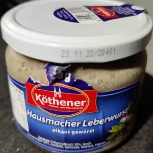 Hausmacher Leberwurst
