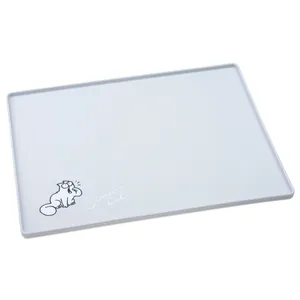 Simon's Cat skålunderlägg, grått - L 40 x B 30 cm