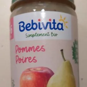 Compote pommes poires