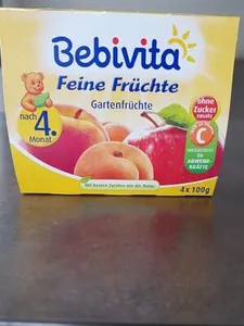 Gartenfrüchte Becher