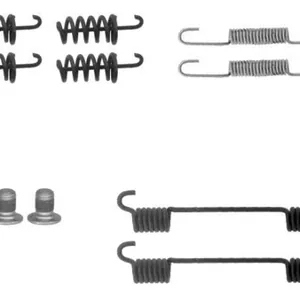 Monteringssats för bromsbackar (parkeringsbroms) TEXTAR 97038300