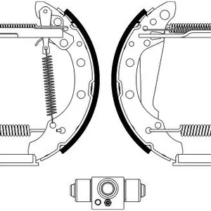 Trumbromssats TEXTAR 84044708