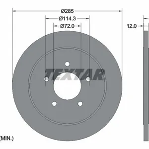 Bromsskiva TEXTAR 92194003