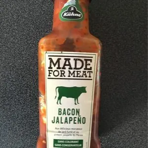 Made for meat - Bacon Jalapeño