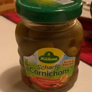 Scharfe Cornichons