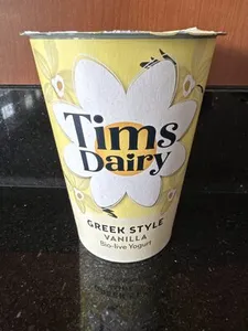 Greek Style Vanilla Bio-Live Yogurt