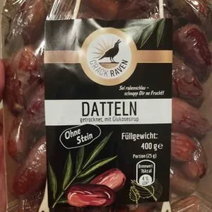 Datteln, getrocknet, mit Glukosesirup