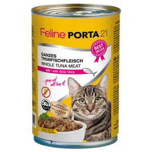 Porta21 - Feline Whole Tuna with Aloe Vera - 400 g