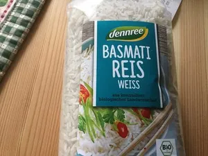 Reis- Basmati weiß - dennree (Pakistan)