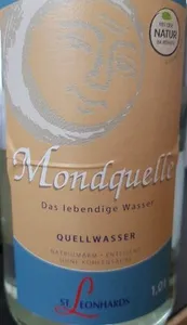Getränke Wasser St. Leonhards Mondquelle
