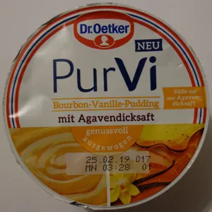 PurVi Bourbon-Vanille-Pudding