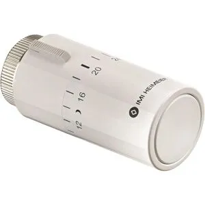 Imi Heimeier Halo B Vandaltermostat Vit, 8-26°c, Värme