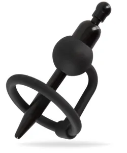 PenisPlug with Glans Ring & Vibration