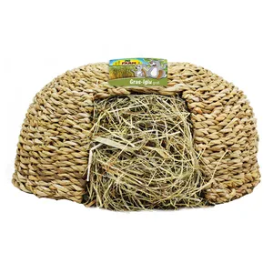 JR Farm gräs-igloo - 2 x 470 g (stor 30 x 30 x 25 cm)