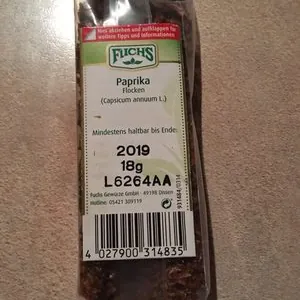 Paprika Flocken