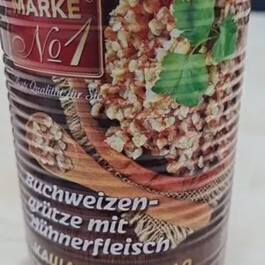 Buchweizengrütze mit Hühnerfleisch