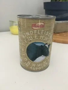 Canned Meat, Beef, Steinhauer (korichnev) (box20)400g