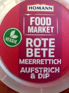 Rote Bete Meerrettich Aufstrich & Dip