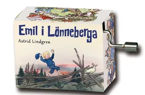 Emil på staket - Gammaldags speldosa