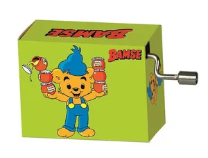 med dunderhonung, Grön- Gammaldags speldosa