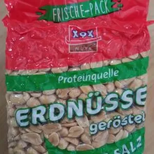Erdnüsse geröstet ohne Salz