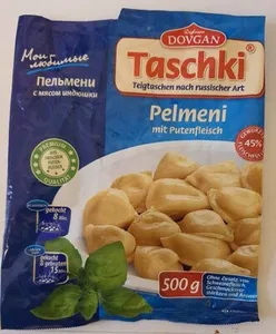 Pelmeni (dovgan), Mit Putenfleisch