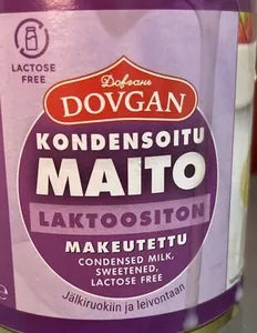 Laktoositon Kondensoitu Maito Makeutettu