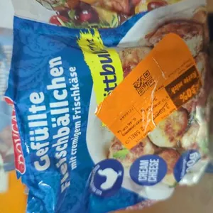 Gefüllte Fleischbällchen mit Frischkäse